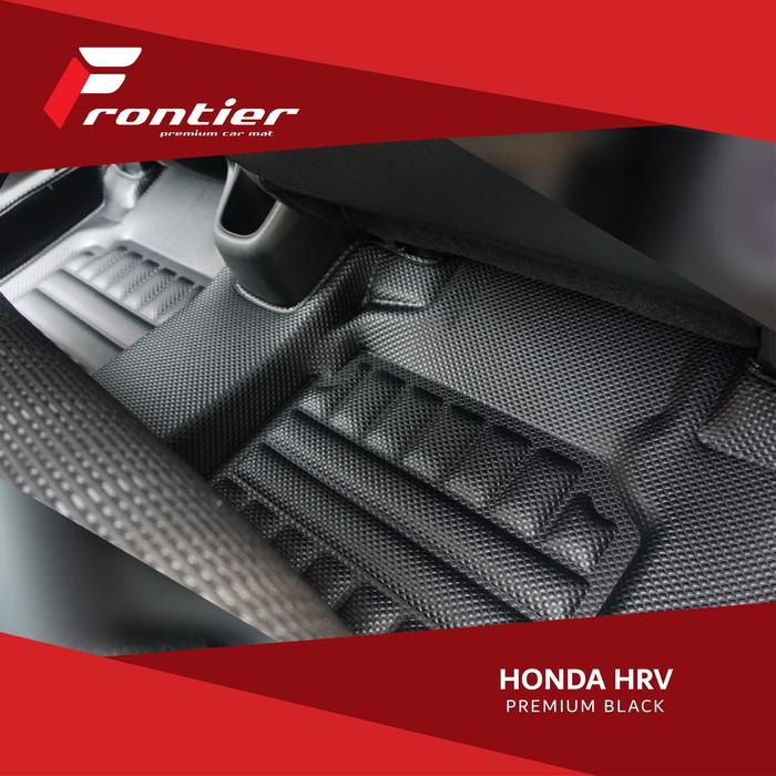 [Expert] Karpet Mobil Frontier Untuk Honda HRV Type Premium Black