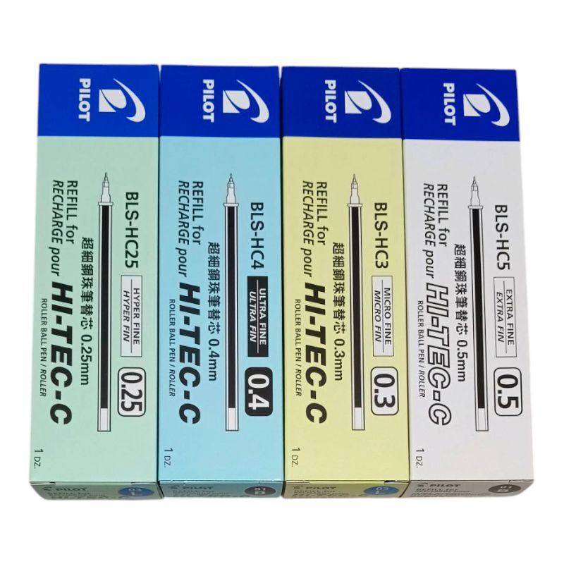 

REFILL ISI HITEC-C PILOT 0.3 0.4 0.5 (1PAK/12PCS) ORIGINAL