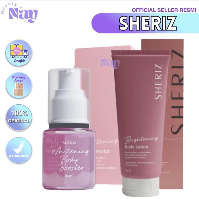 Sheriz Brightening Body Lotion Whitening Body Booster Bodylotion Booster Serum By Sheriz