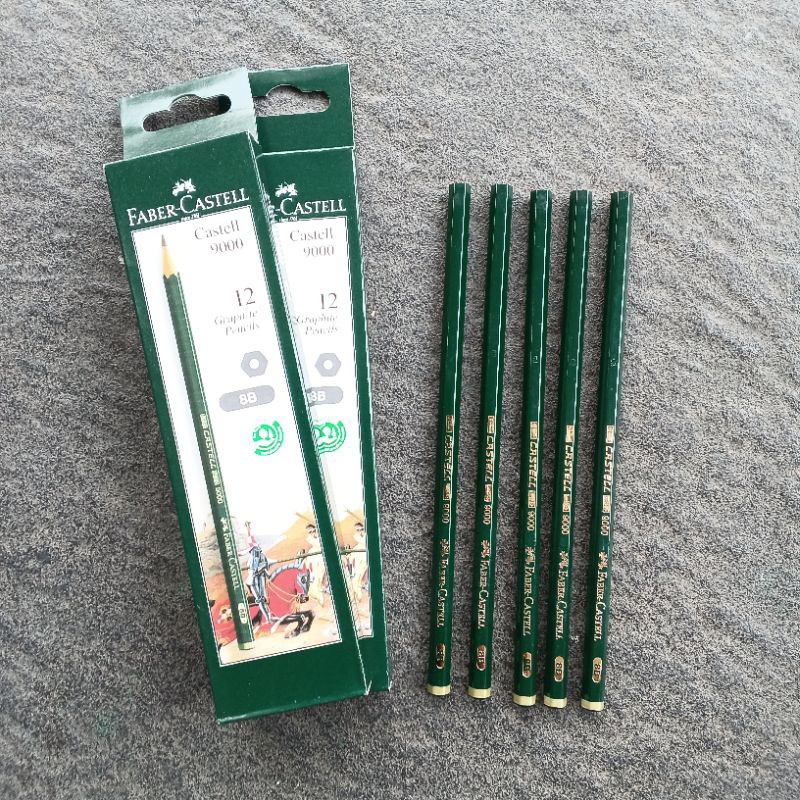 

Pensil Faber Castell 8B ( 12 Pcs ) [ Original ]