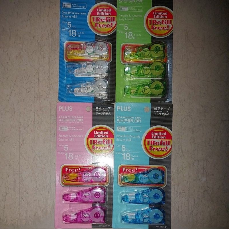 

Refil Tip Ex Plus 605 bisa di pasang ke tip ex 635