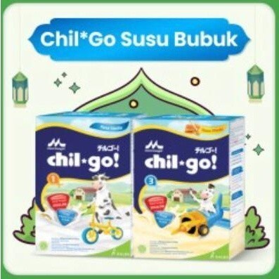 

Terbaru Morinaga Chil Go Susu Anak Balita 1000Gr 1Kg Vanilla Madu Ready