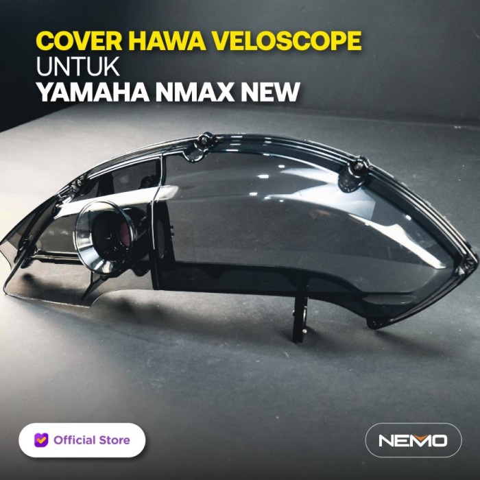 Cover Filter Tutup Hawa Veloscope All New Nmax Aerox 2020 Transparant