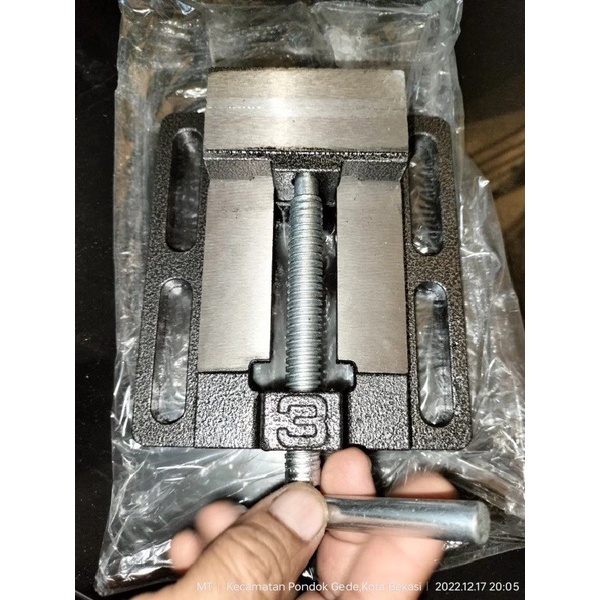 Catok / Ragum / Tanggem Bor Duduk - 3 inch