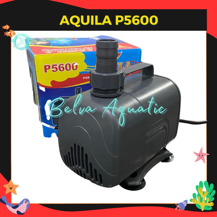 Purrfect Grooming Aquila 5600 Pompa Celup Pompa Aquarium Pompa Hidroponik Aquila P-5600