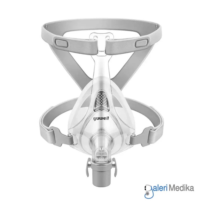 Masker CPAP Yuwell YF01 Full Face CPAP Mask Light & Soft / Yuwell YF 01 Masker CPAP Full Mask /