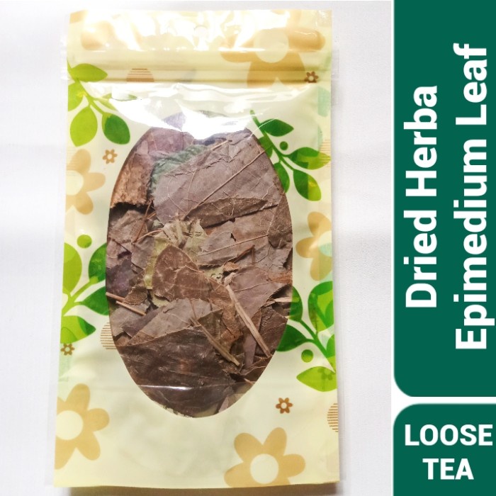 

BEST !! Herba Epimedium Leaf Tea / Horny Goat Weed Leaf Tea 50 Gram