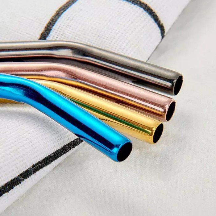 

BEST !! Stainless Steel Drinking Yerba Mate Colorful