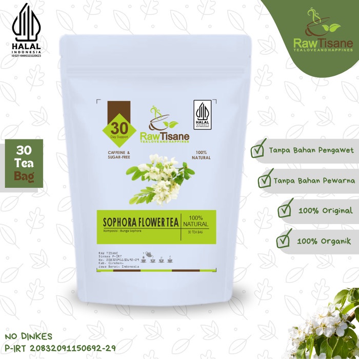 

BEST !! Sophora Flower Tea : Japonica Sophora Flower Tea - 30 Tea Bag