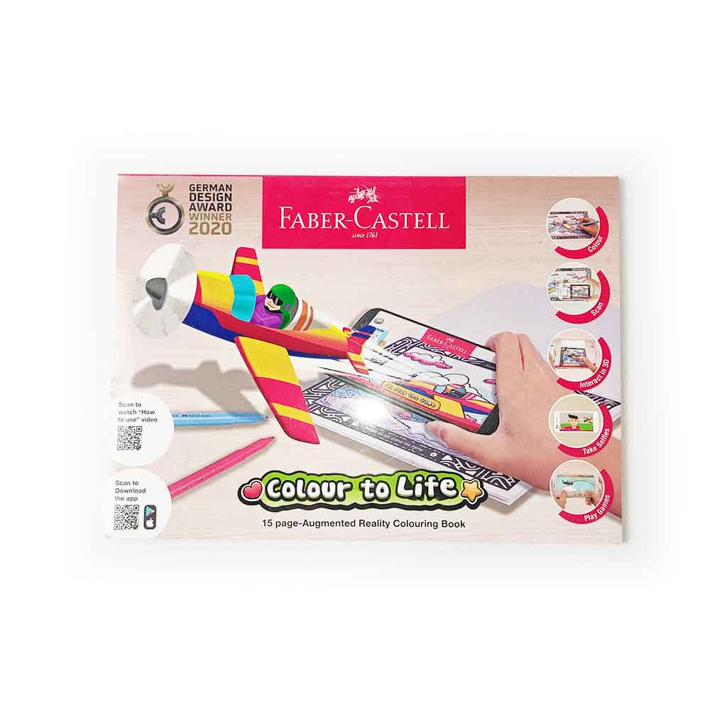

IK! Buku Mewarnai Faber Castell Colour To Life Book - Colouring Book