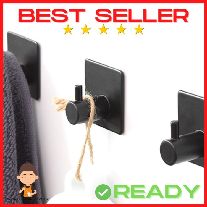 Gantungan Baju Besi Tempel Dinding Gantungan Dinding Besi
