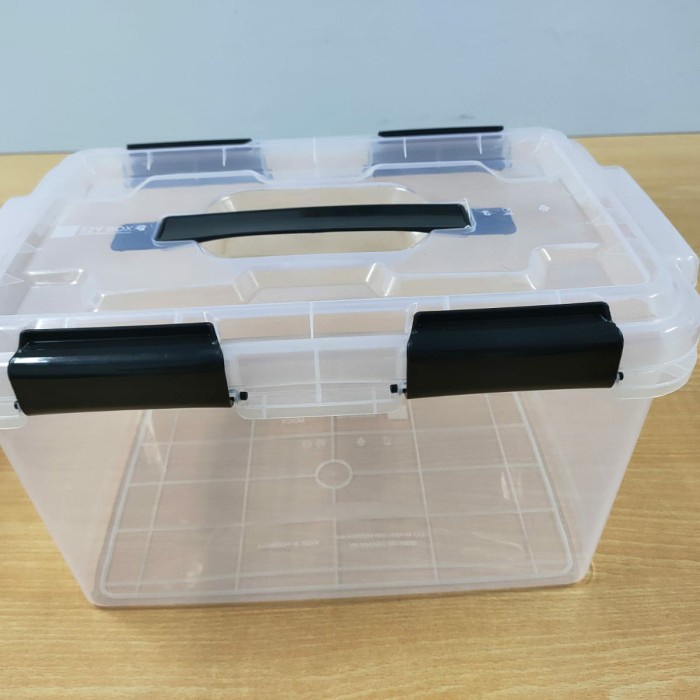 (Expert) container box ezy 15 ezy box cb 15 cb15 full transparan bening