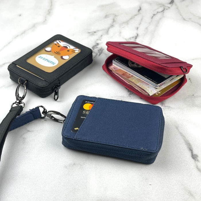 

Dompet kartu gantung kalung hanging hallet pria wanita ID card holder