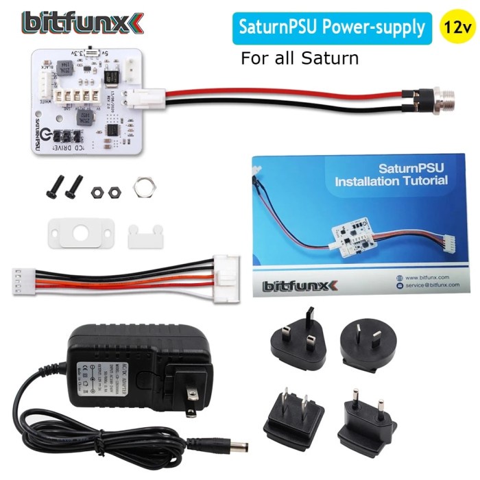 BitFunx V2.1 SaturnPSU Power Supply 12V For SEGA All Saturn Consoles