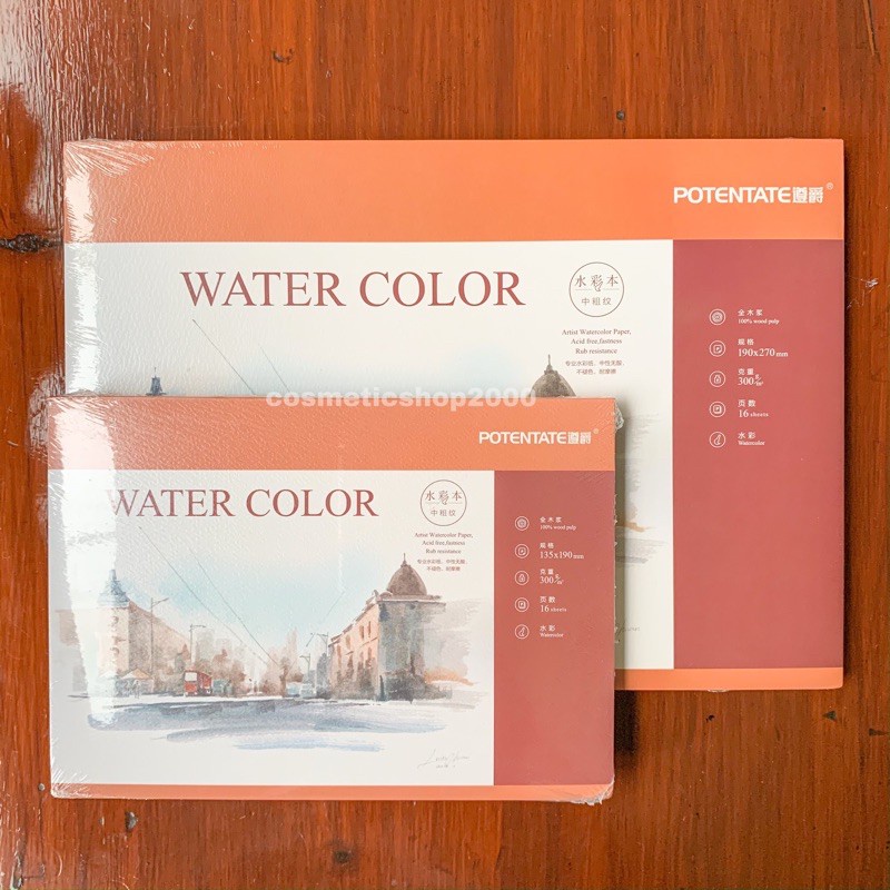 

IK! Potentate Watercolor Pad Cold Press Glued on 4 Side