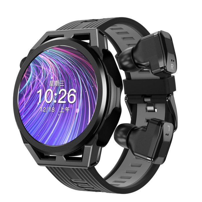 Smart Watch N18 2 In 1 Earphone Bluetooth Dual Headset Call Sport