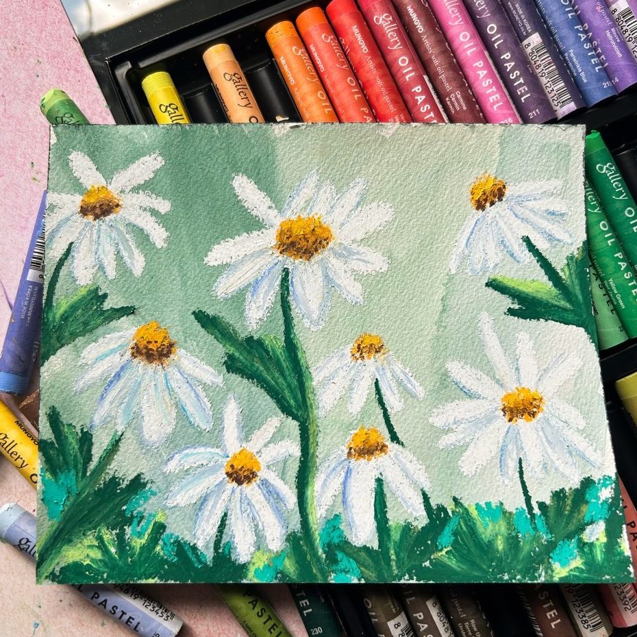 

IK! Mungyo Gallery Artists Soft Oil Pastel Set Crayon Krayon Minyak