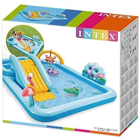 Kolam Renang Perosotan Jungle Adventure Play Center intex 57161