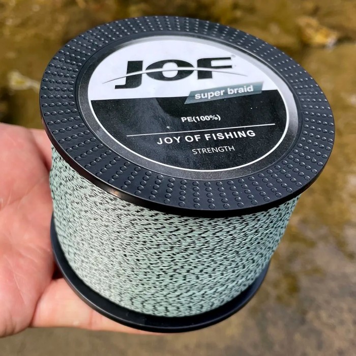 JOF 1000/500/300m Strong Braided Fishing Line 8 Strands 18-96LB