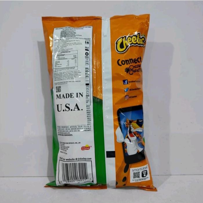 

Promo Terbatas Cheetos Cheddar Jalapeno 226Gr - Cheese Snacks Import Usa Cheetoz 8Oz Aman