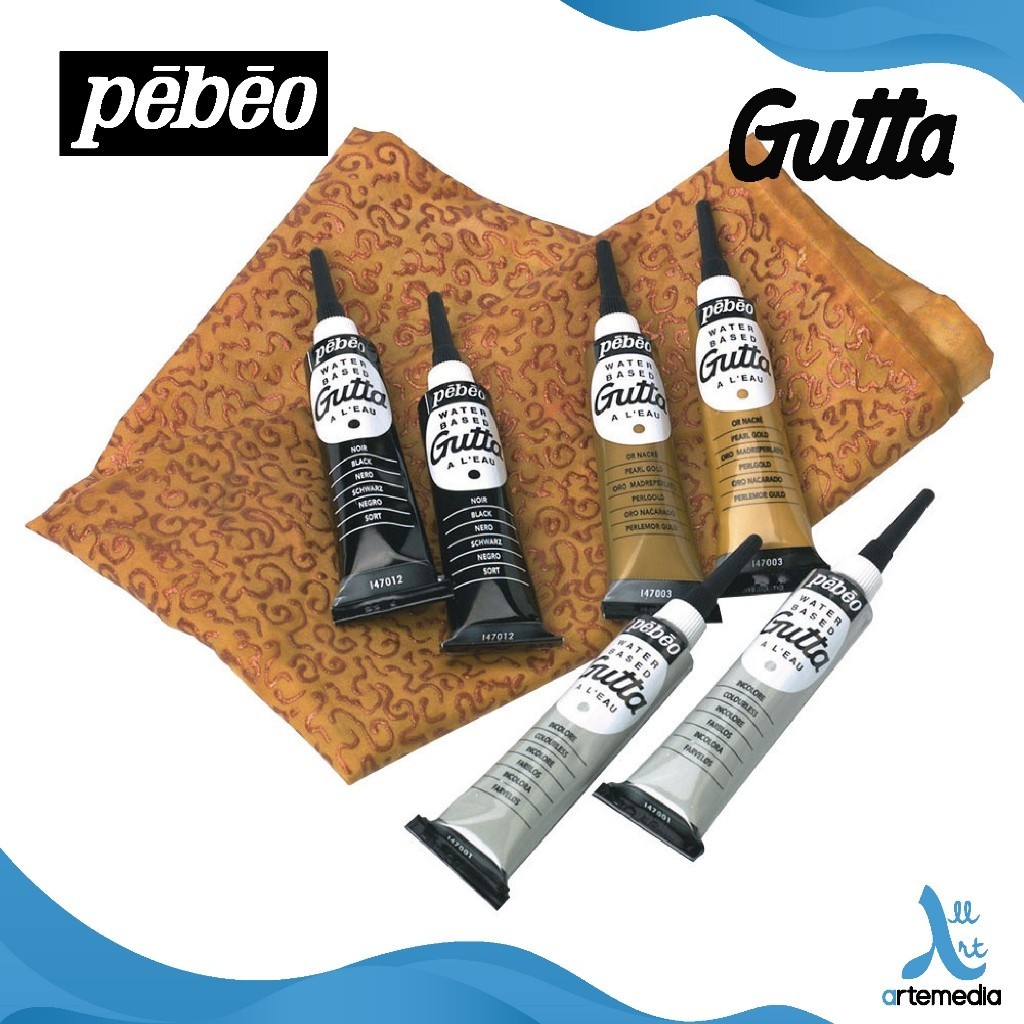 

IK! Cat Warna Kain DIY Pebeo Setasilk Gutta Outr Fabric Paint Color