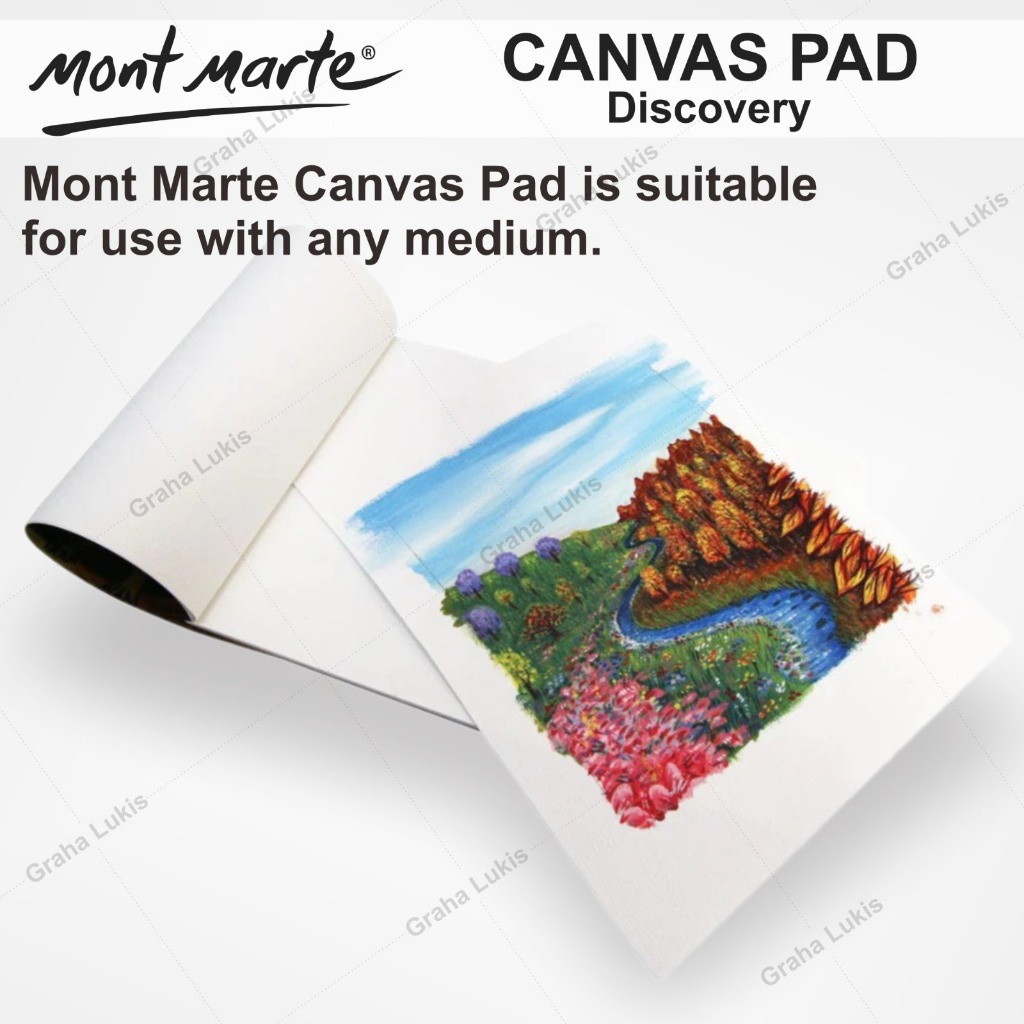 

IK! Mont Marte Canvas Pad Acid Free A5