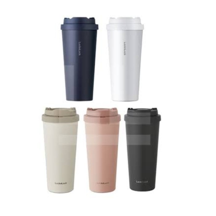 ada- lock n lock one touch clip tumbler termos panas dingin 550ml LHC3249