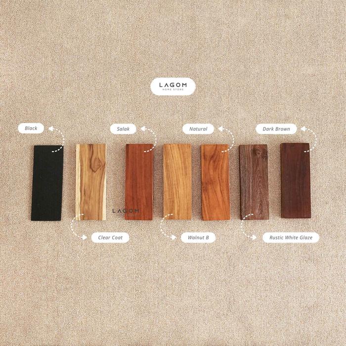 NAKAS GANTUNG MEJA SAMPING MATERIAL KAYU JATI SOLID