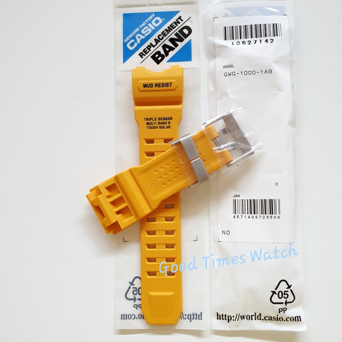 Promo Terbatas Strap G-Shock Gwg-1000-1A9 Gwg 1000 Yellow Casio Original