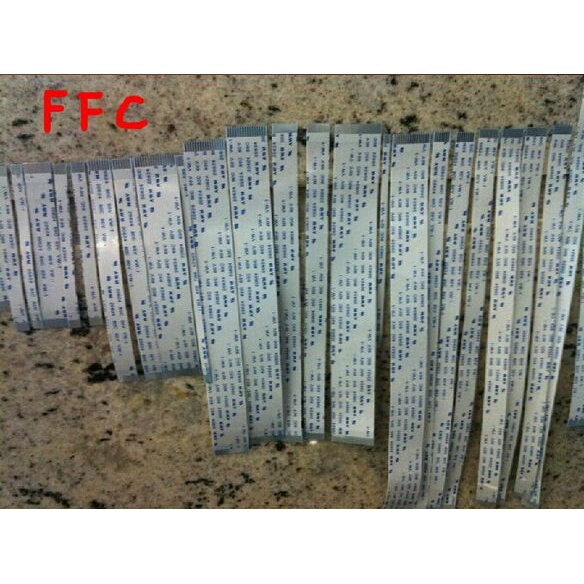 Free Shipping 100Pcs Flat Ribbon Flex Cable 0.5Mm Pitch 80Mm, 8 Pin E118077 Awm 2896 80C Vw-1 Power