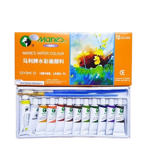 

IK! Cat Air Maries 12 Warna Maries Watercolor Set 12 E1325
