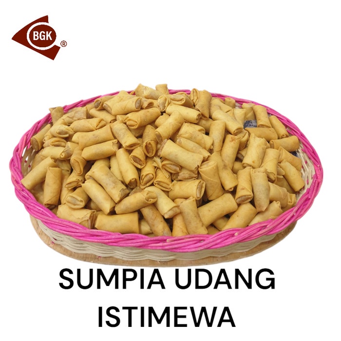 

Sumpia/Lumpia/Spring Roll isi Abon Ebi/Udang Kering