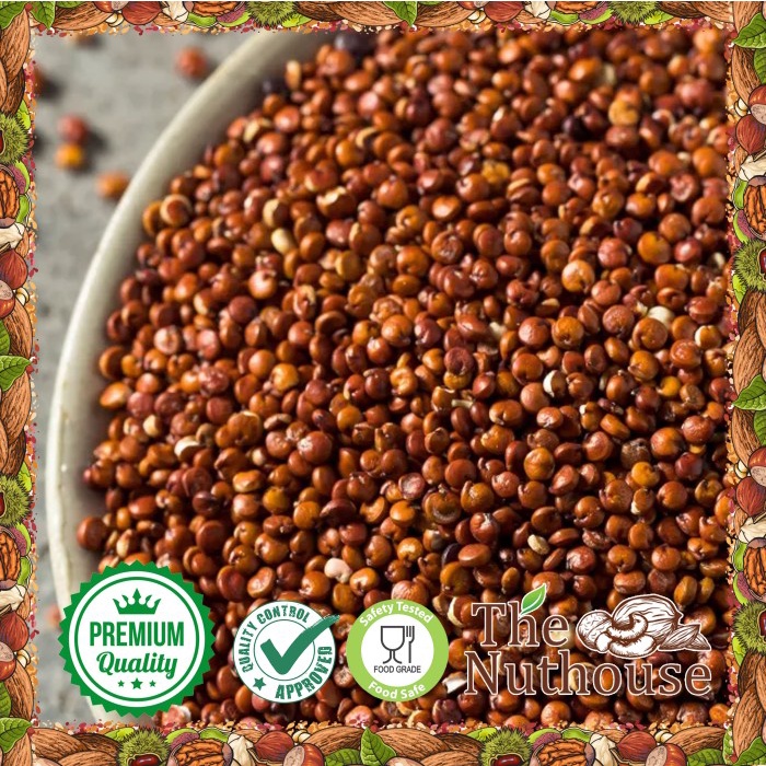 

1kg Red Quinoa / Biji Quinoa Merah [Premium Organic]