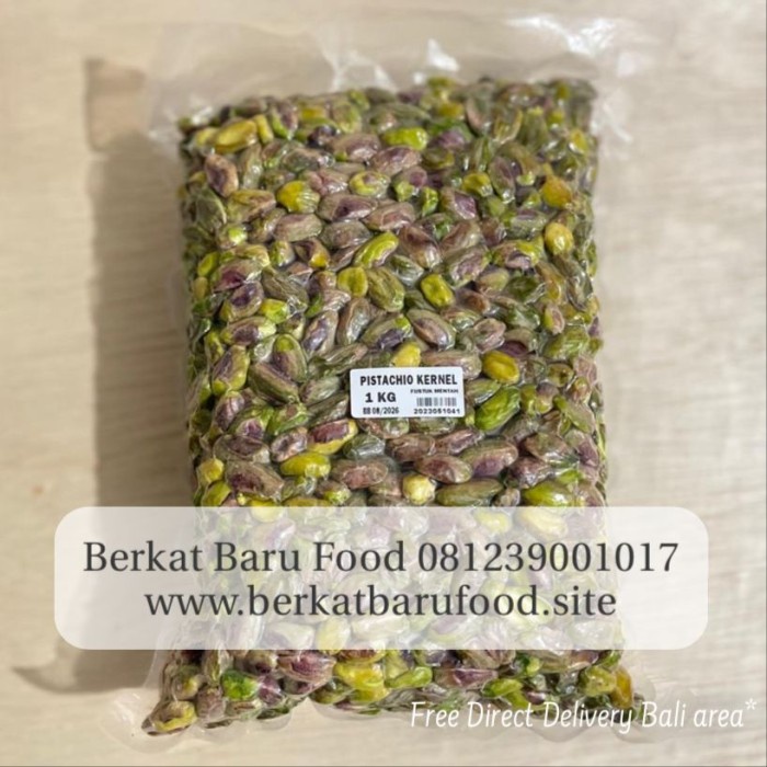 

Pistachio Nut Kernel 1 kg 500 gr 250 gr Kacang Pistachio Mentah Fustuk