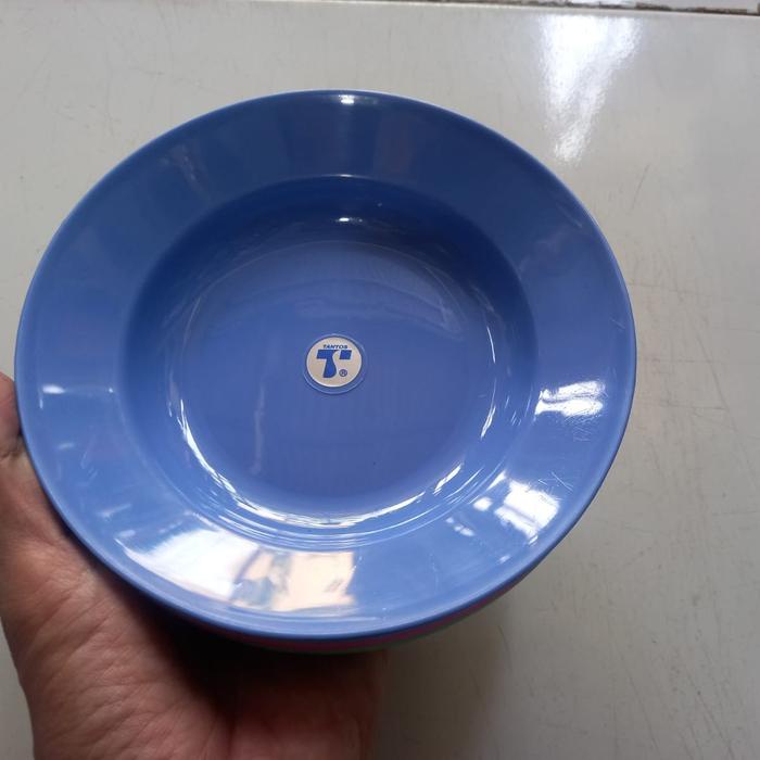 silahkan- Paket 1 Lusin Piring Kecil Olivia Plastik 7 inch Tantos 5107 / Piring plastik lusinan /