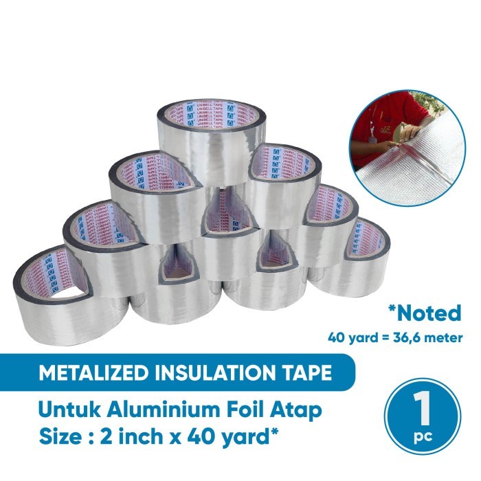 

New Metalizing Tape Aluminium Tape Tape Perekat Aluminium Foil