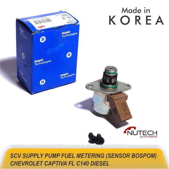 SCV SUPPLY PUMP FUEL METERING CAPTIVA FL C140 DIESEL SENSOR BOSPOM
