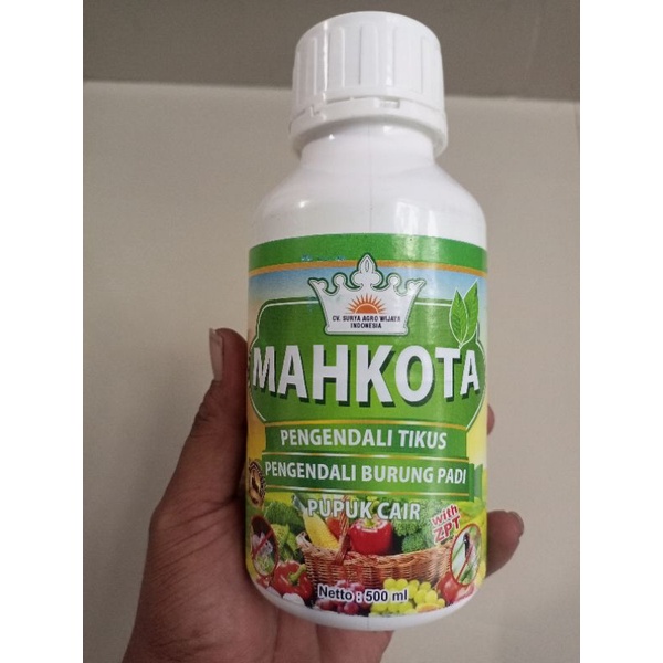 PUPUK CAIR MAHKOTA PENGENDALI TIKUS, BURUNG PADI 500ml