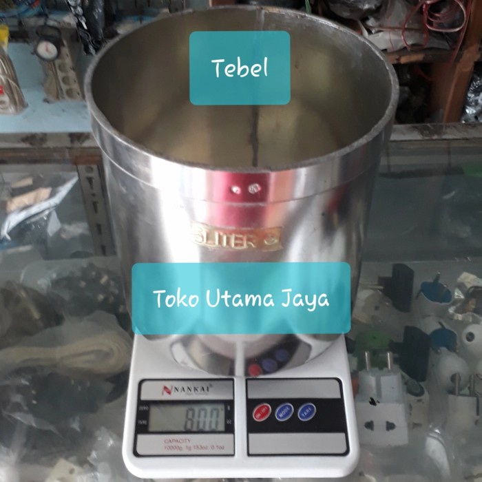 silahkan- Literan Beras 5 Liter Tebal / Liter Beras 5 Liter / Takaran Beras 5Ltr