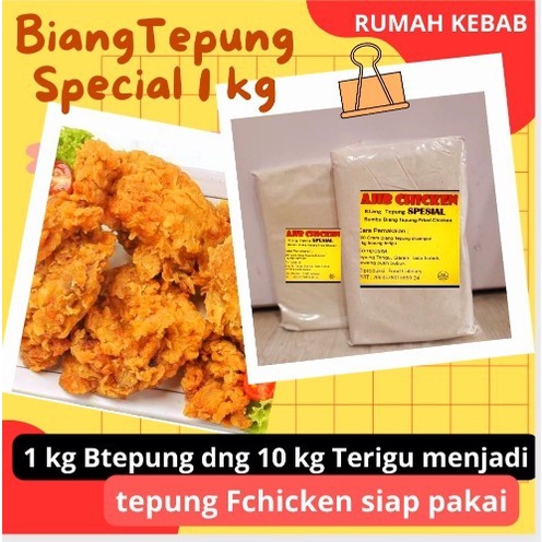 

Tepung Bumbu Ayam Fried Chicken 10 Kg GO-JEK-BT Special 10Kg BY GO_JEK