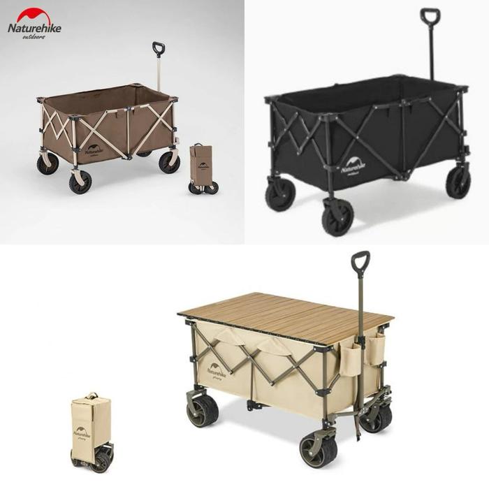 Troli Naturehike Tc02 Nh20Pj005/Tabletop Pnh22Ju001 Gerobak Lipat