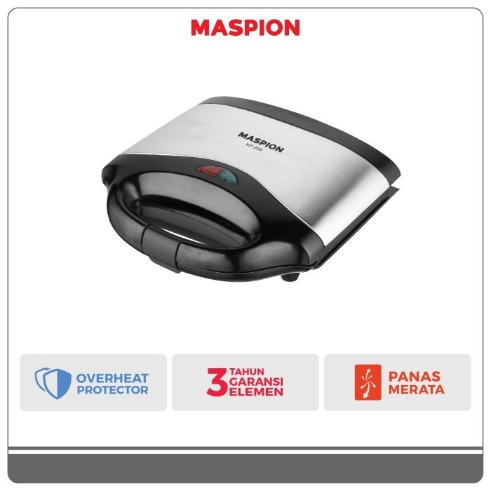 TERLARIS Toaster MT-209 Maspion Waffle Maker