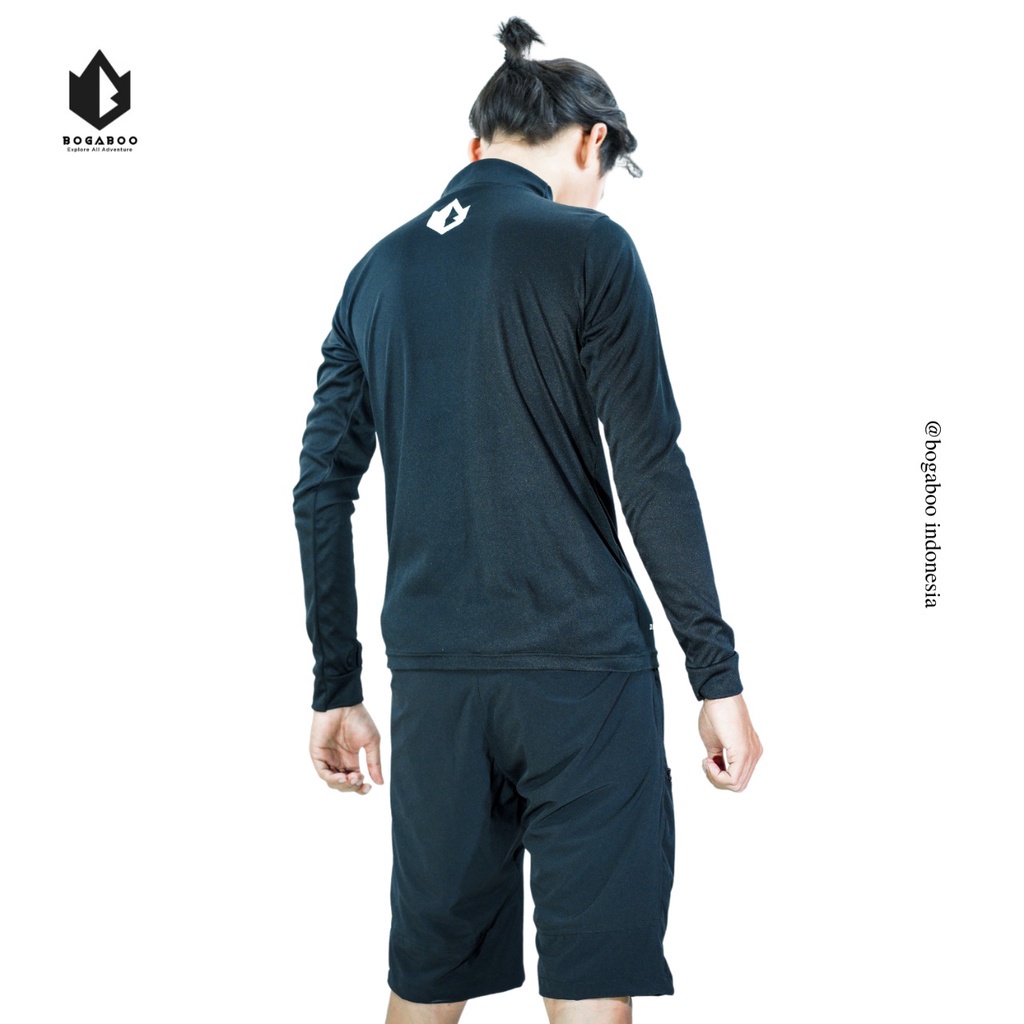 BASELAYER BOGABOO - MANSET TANGAN THUMBHOLE PRIA - MANSET OLAHRAGA - MANSET PRIA - MANSET TANGAN