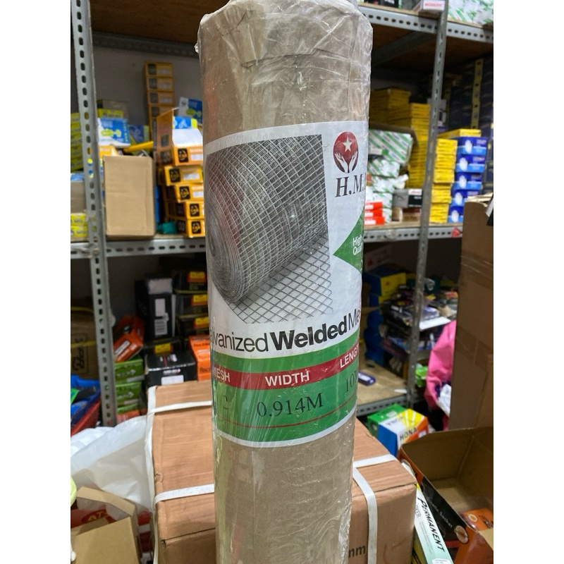 AYOOOLLARIZSS 1/2" Loket PUTIIH GAVANIS 1/2 Kawat Loket Galvanis Ayakan Pasir Putih Silver 1/2 x