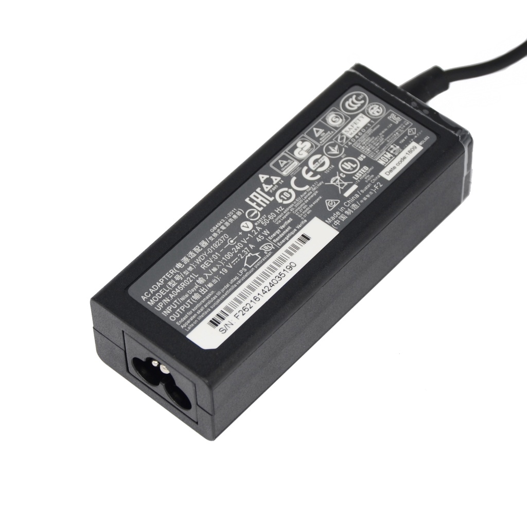 19V 2.37A Laptop Ac Adapter Charger For Acer Aspire Switch Alpha 12 Sa5-271 Sa5-271P Pa-1450-79