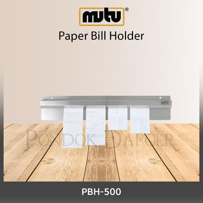 

PENJEPIT KERTAS TAGIHAN / MENU 50 CM STAINLESS STEEL - PBH-500