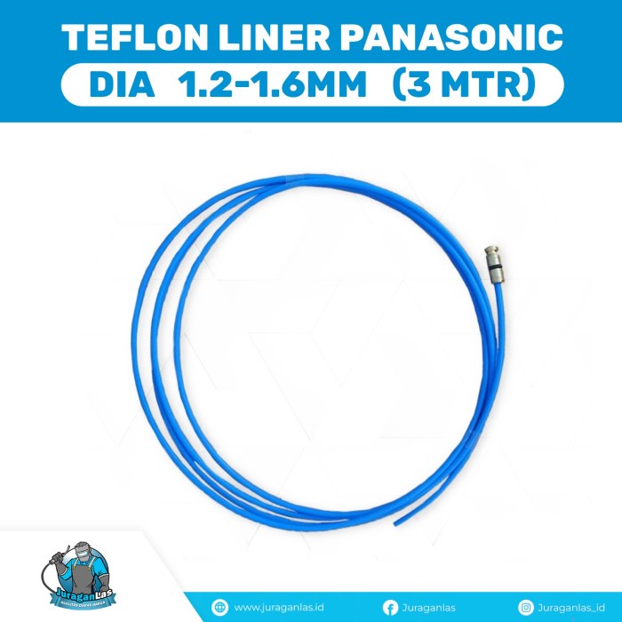 

TEFLON LINER PANASONIC TYPE DIAMETER 1.2-1.6MM PANJANG 3 METER