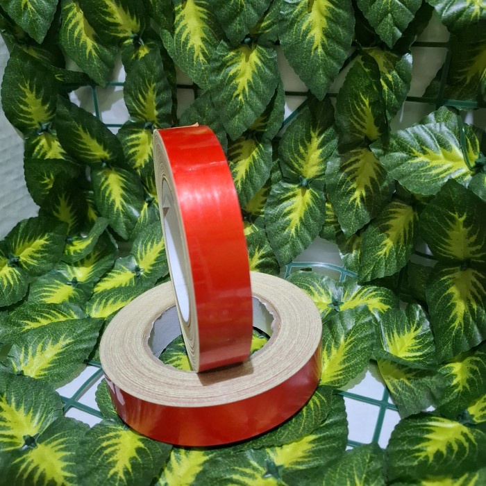 

STIKER STICKER REFLECTIVE RED/MERAH 24MM X 45 METER
