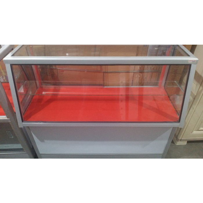 RAK ETALASE KONTER HP / COUNTER HP KACA UKURAN 1 METER