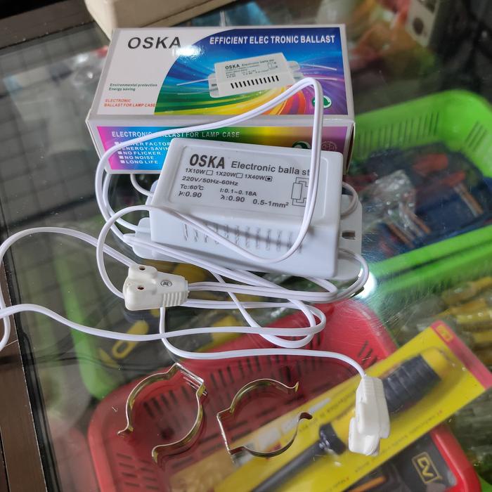 NX976 ballast elektronik travo lampu TL neon box 10 watt 20 watt 40 watt PROMO